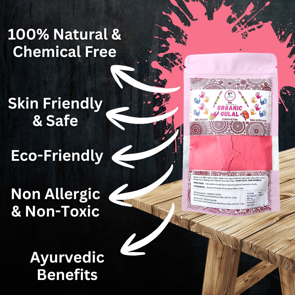 holistic bazar organic gulal
holistic bazar gulal
chemical free gulal
100% Natural Gulal
skin friendly gulal
organic gulal
100% pure chemical free gulal
Organic gulal
Herbal gulal
Natural holi colors
Skin-friendly holi powder
Eco-friendly gulal
Non-toxic holi colors
Made from flowers and herbs
Plant-based ingredients
Biodegradable holi powder
Easy to wash gulal
Kids safe holi colors
Safe for skin and hair
Natural aroma holi powder
Lab-tested toxin free
Permitted food grade ingredients
Holi festival colors