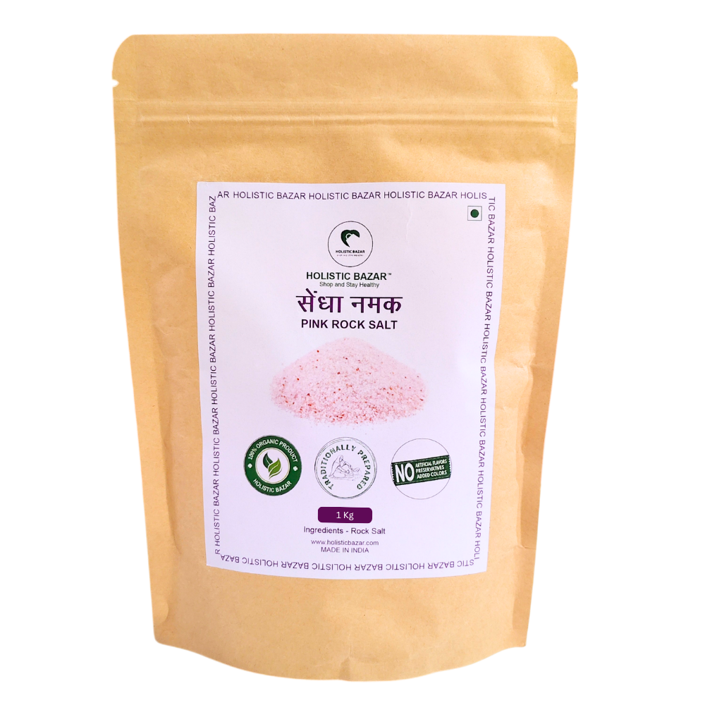 Himalayan Pink Rock Salt - Pure Sendha Namak with Natural Trace Minerals, Crystal Salt