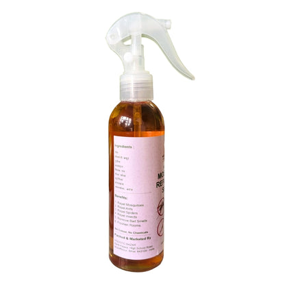 Holistic Bazar Herbal Mosquito & Insect Repellent Spray | With Natural Herbs | 100% Protection from Mosquitoes, Fleas and Ants - 200ml