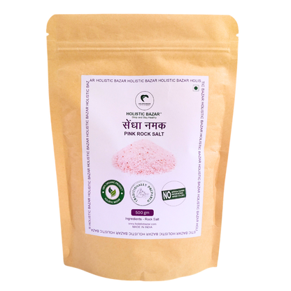 Himalayan Pink Rock Salt - Pure Sendha Namak with Natural Trace Minerals, Crystal Salt