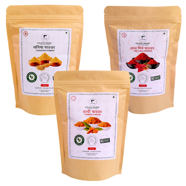 100 % Pure Spices Combo Pack (250 gm each)