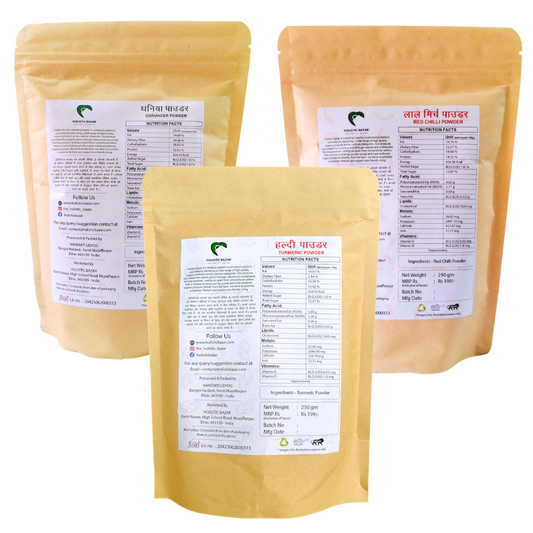 100 % Pure Spices Combo Pack (250 gm each)