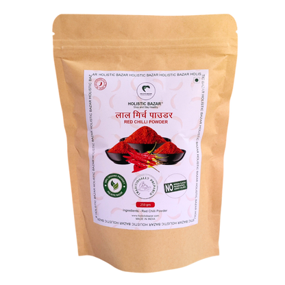 Lal Mirch Powder Traditionally (100% Pure) | Organic Chilli Powder