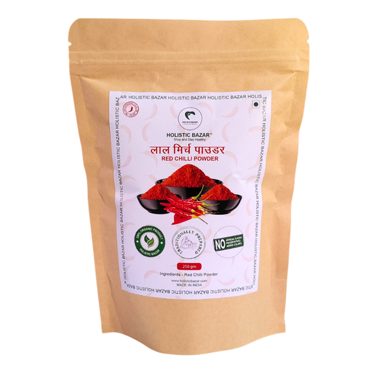 Lal Mirch Powder Traditionally (100% Pure) | Organic Chilli Powder