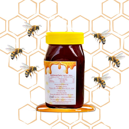holistic bazar pure honey side view