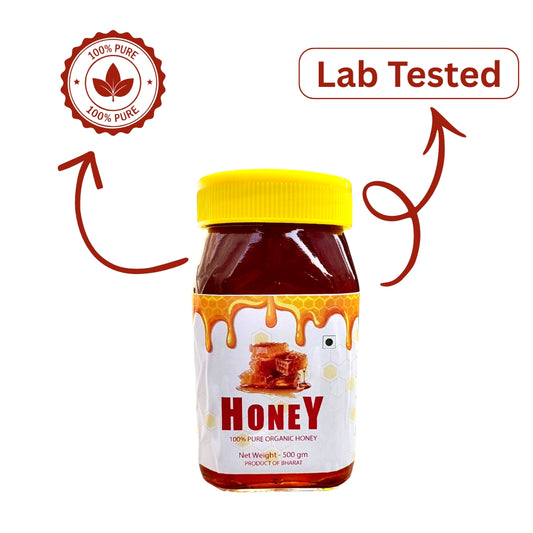 holistic bazar 100% pure tested honey