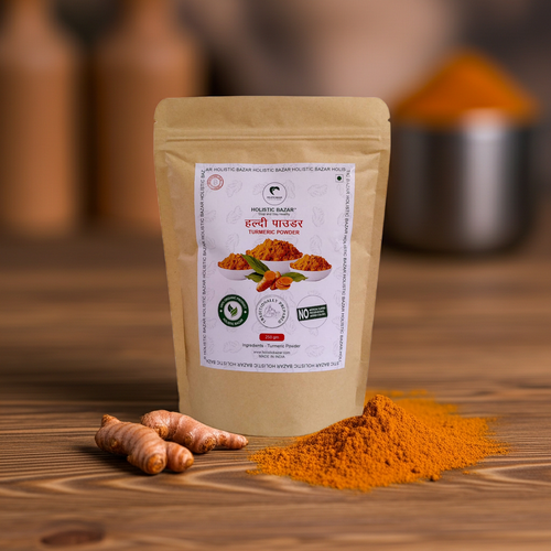organic turmeric powder or organic haldi powder