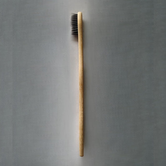 Holistic Bazar Bamboo Toothbrush for Adults | Biodegradable Handle | Pack of (2)